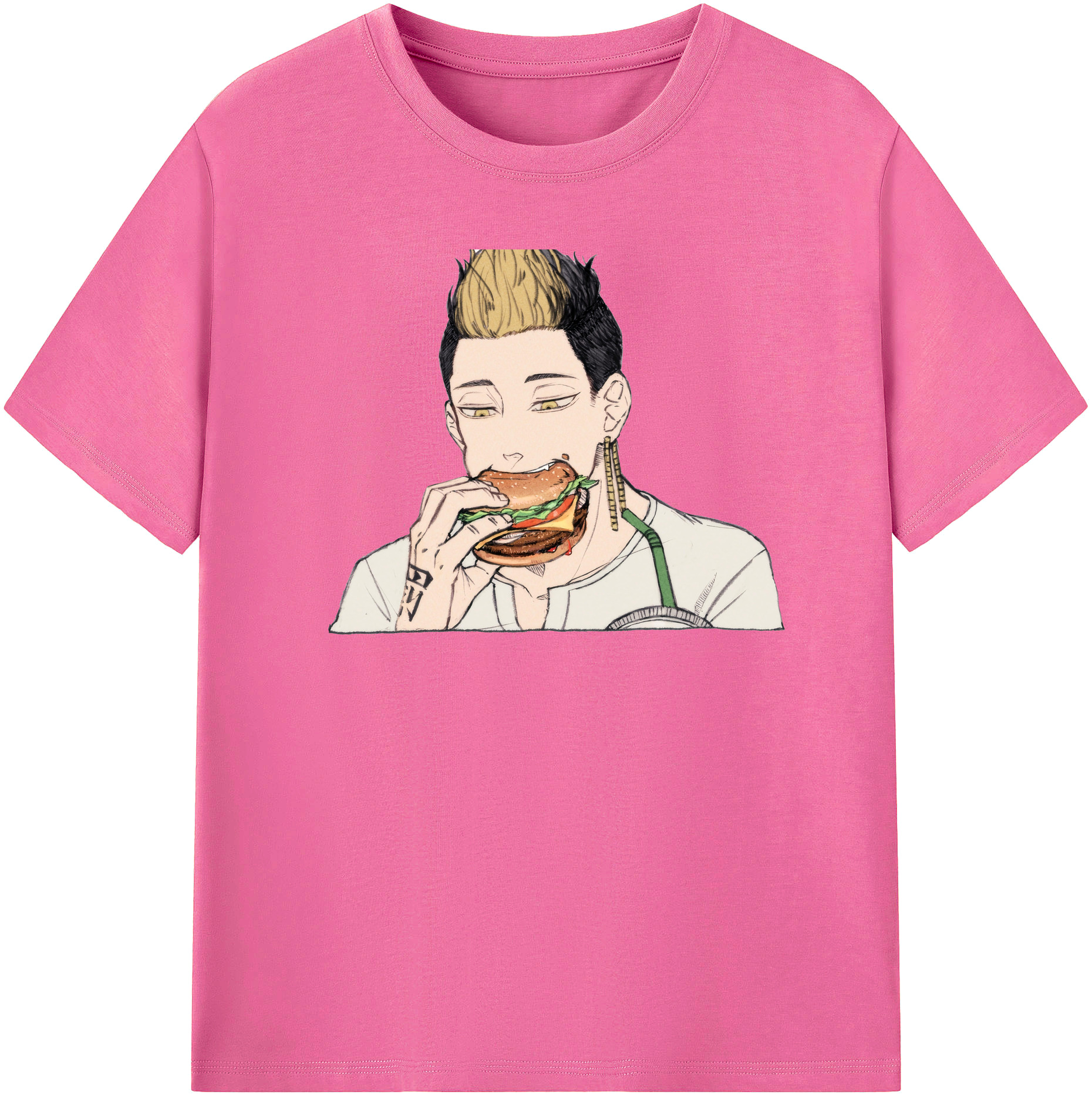 （画像用） 東京リベンジャーズ Tokyo Revengers レディースカジュアルプリントTシャツ（綿100％）